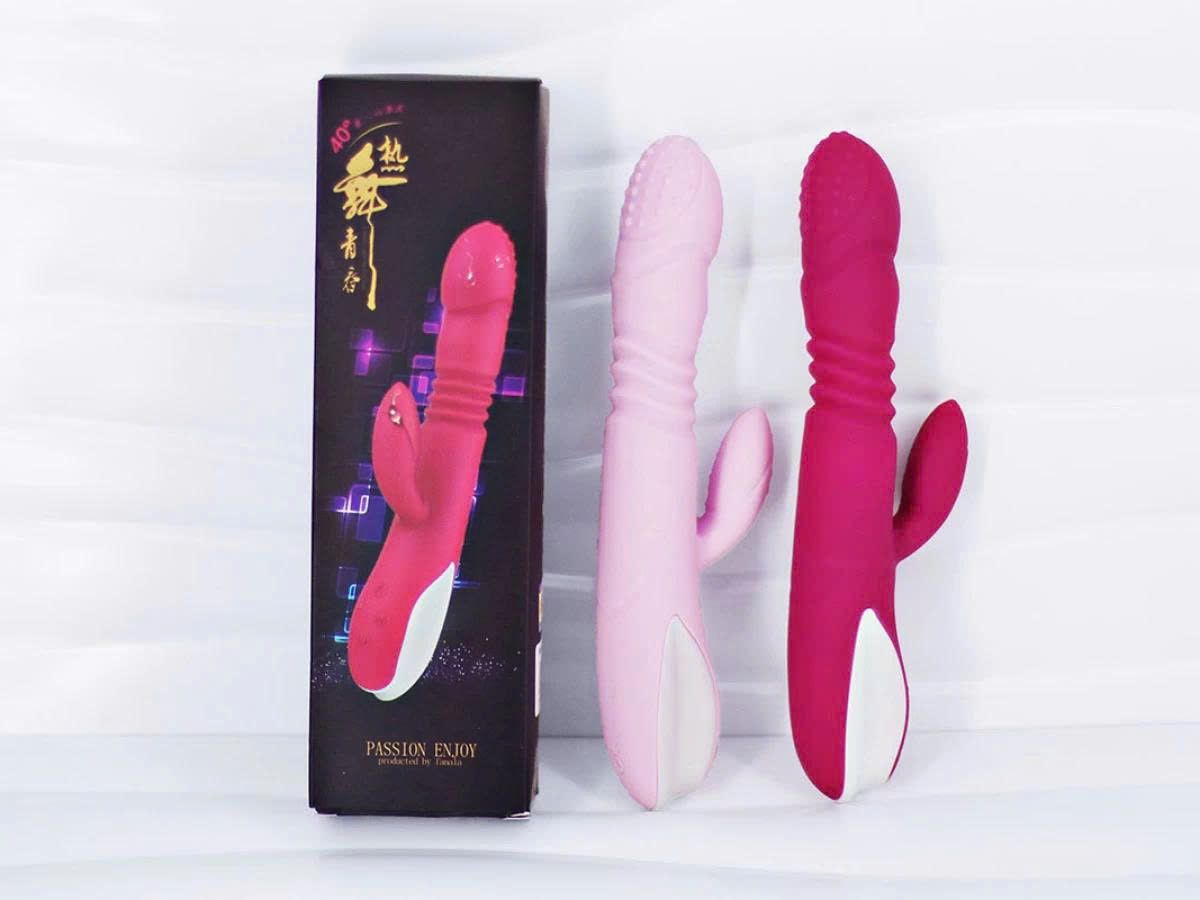 Dương vật giả rung thụt, phát nhiệt có gai Fanala