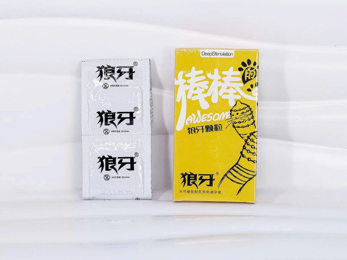 Bao cao su Lang Nha Awesome hạt nổi kích thích nhạy cảm 354382