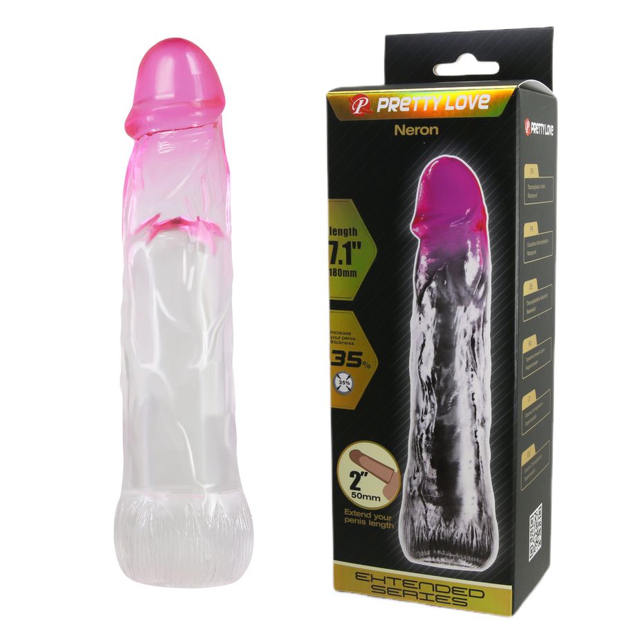 Bao Cao Su Đôn Dên Hỗ Trợ Tăng Khoái Cảm Nam Nữ Pretty Love Neron length 7.1