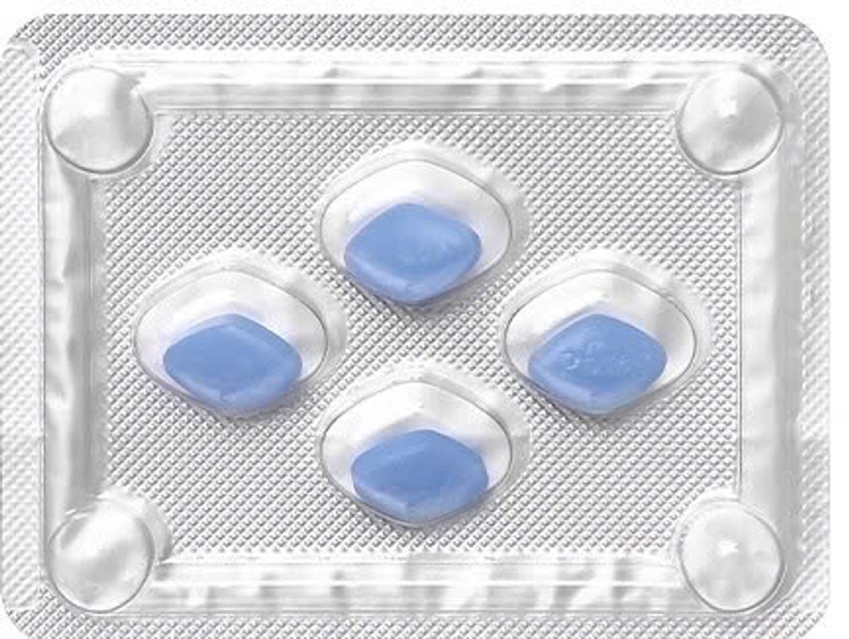 Viên uống hỗ trợ sinh lí nam giới  VIAGA 50mg hộp 1 vỉ x 4 viên Chính hãng