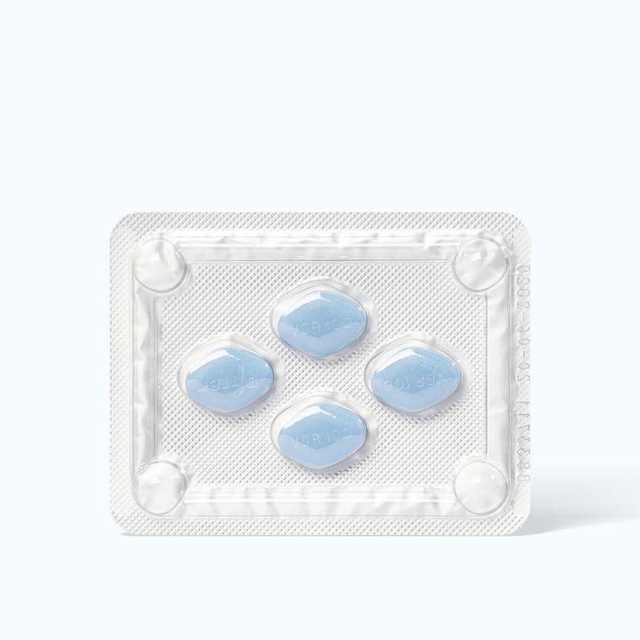 Viên uống hỗ trợ sinh lí nam giới Viaga 100mg hộp 4 viên Chính hãng