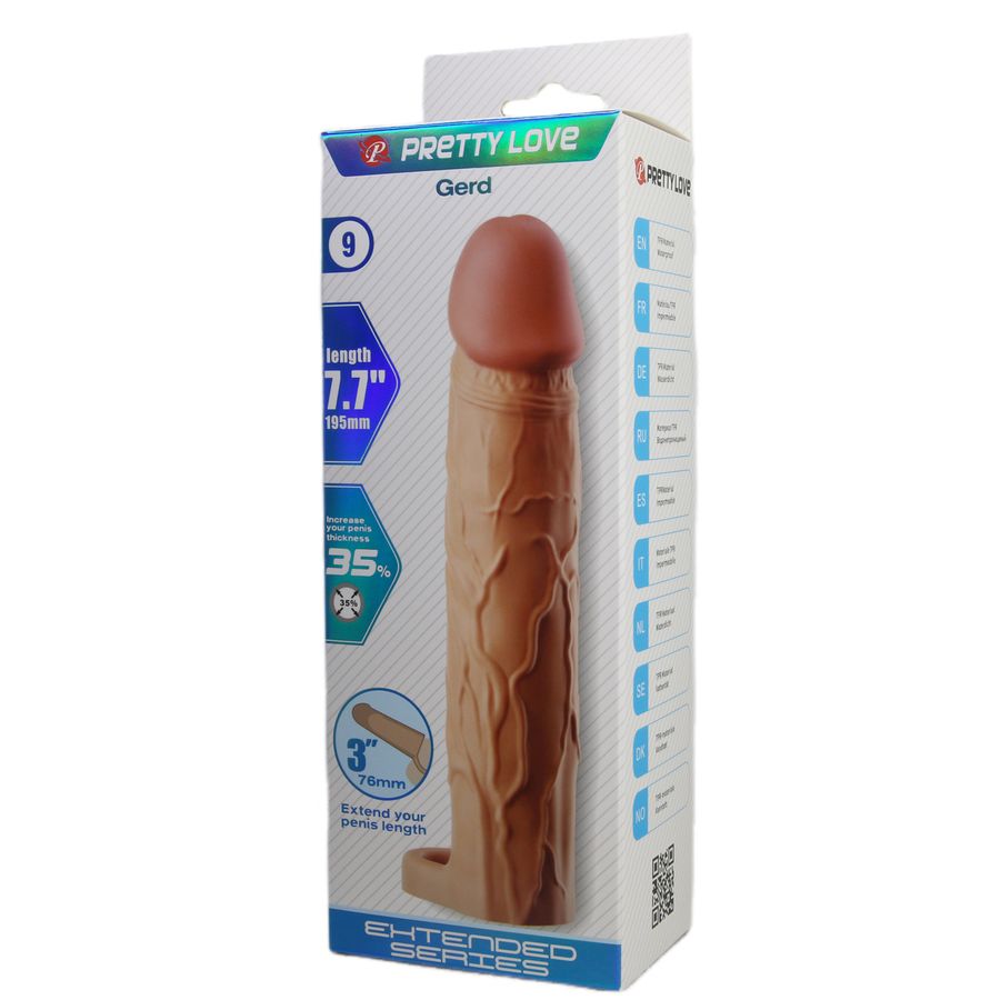 Bao Cao Su Đôn Hỗ Trợ Tăng Khoái Cảm Nam Nữ Pretty Love Gerd