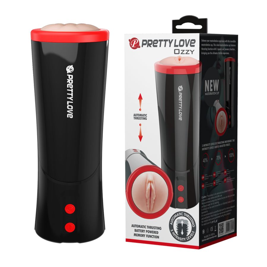 Máy Massage Âm Đạo Giả Rung Đa Năng Hỗ Trợ Tăng Khoái Cảm Nam Nữ Pretty Love Ozzy Cao Cấp