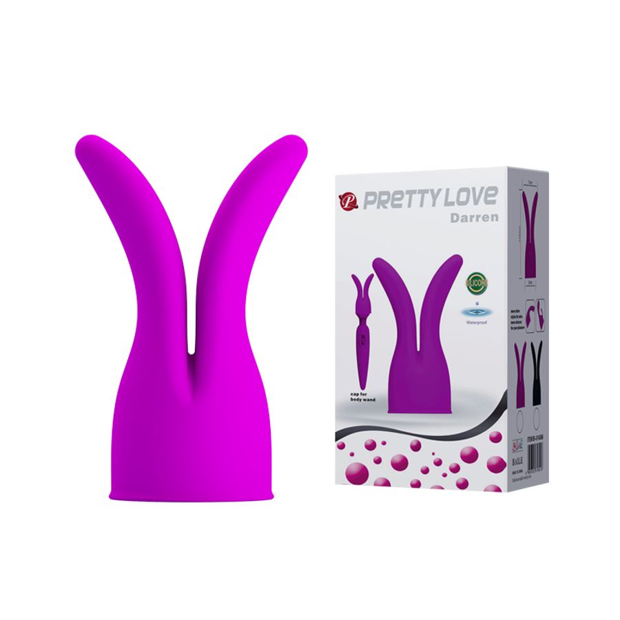 Máy Massage Hỗ Trợ Tăng Khoái Cảm Nam Nữ Silicone Pretty Love Darren Chính Hãng