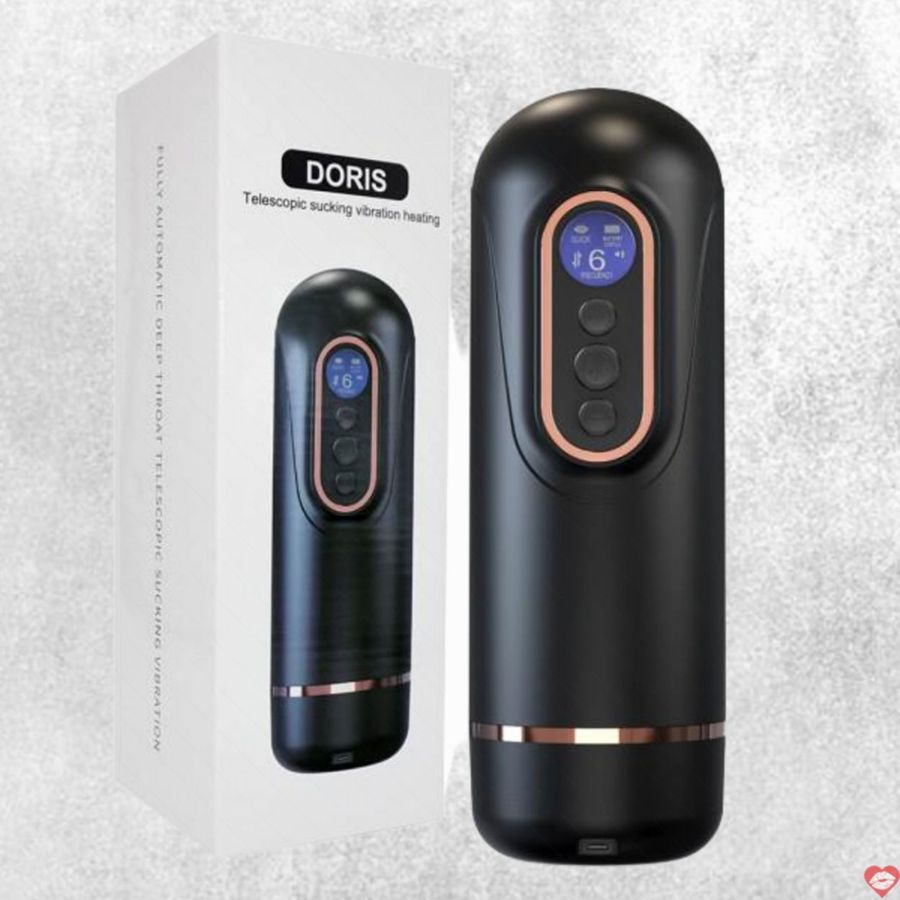 Máy Âm Đạo Tự Động Sục Mút Rung Co Bóp Sưởi Ấm Doris Cao Cấp