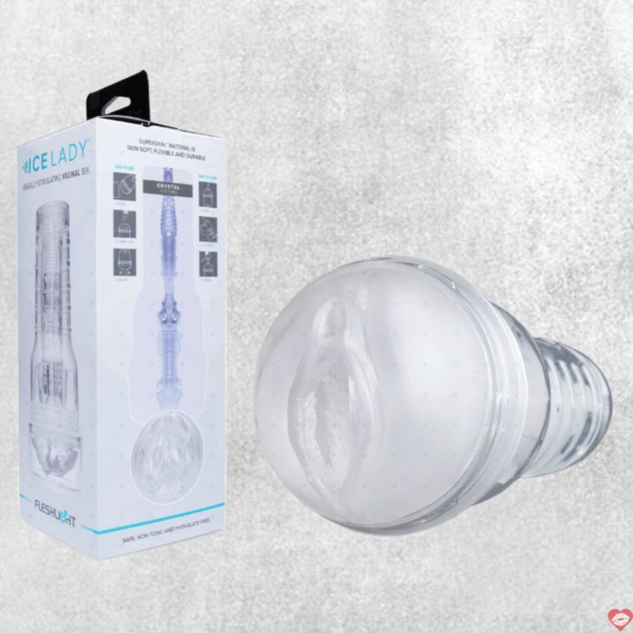 Âm đạo giả trong suốt Fleshlight Ice Lady Crystal cao cấp chính hãng