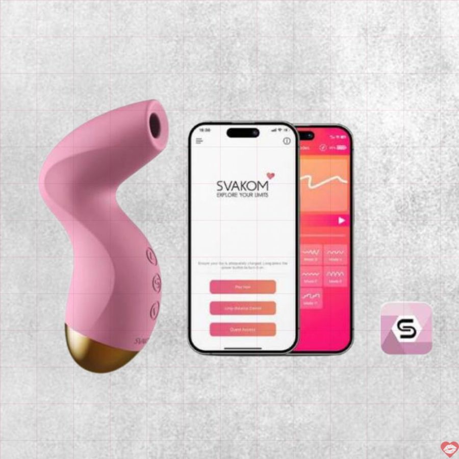Svakom Pulse Pure Máy Massage Âm Đạo Kiểm Soát Qua Ứng Dụng Đỉnh
