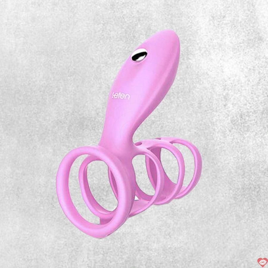 Vòng rung đeo bìu Leten Thunder siêu kích thích nam giới