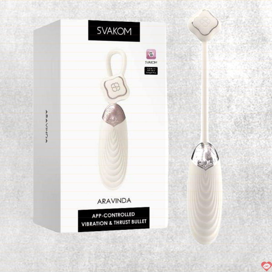 Trứng rung Svakom Aravinda bluetooth cao cấp điều khiển app