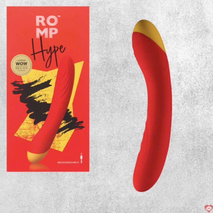 Máy Massage Hỗ Trợ Giải Tỏa Cho Nữ Máy rung ROMP Hype 10 tần số vân sóng Chính Hãng