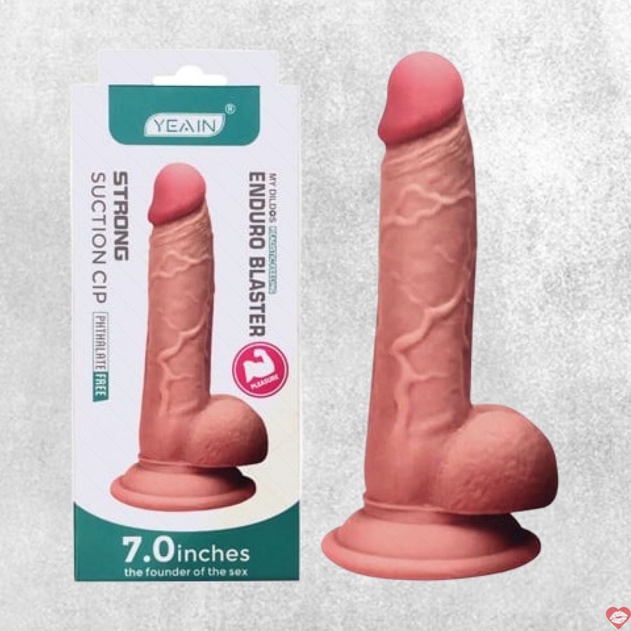 Dương vật giả dính tường Yeain 7.0 có bìu siêu kích thích mua ngay