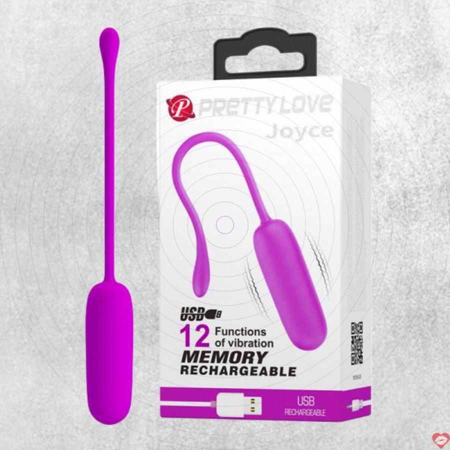 Trứng Rung Mini 12 Chế Độ Rung Mạnh Prettylove Joyce, Tăng Khoái Cảm