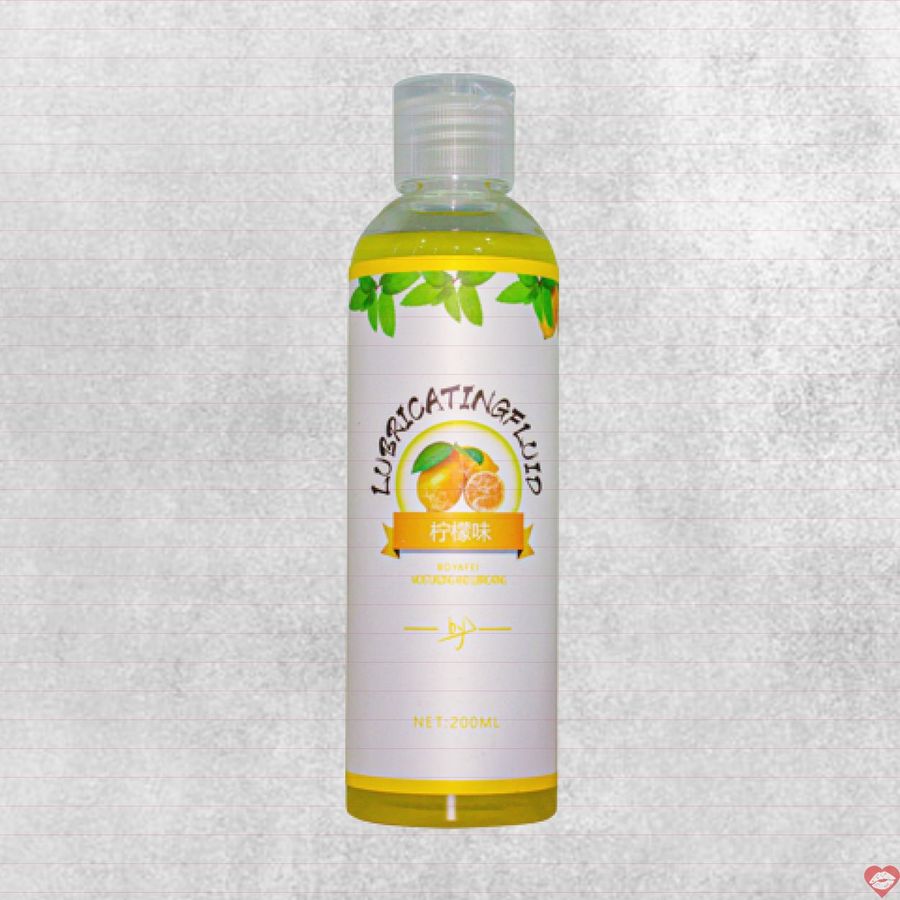 Gel tạo trơn hương chanh Boyafei Lemon 200ml trải nghiệm mới