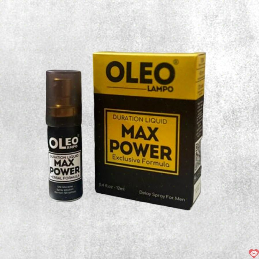 Chai Xịt Kéo Dài Thời Gian Oleo Lampo Max Power Tăng Khoái Cảm 349062