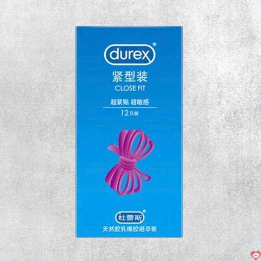 Bao Cao Su Durex Close Fit 49mm Ôm Khít Vừa Vặn Hộp 12 Cái
