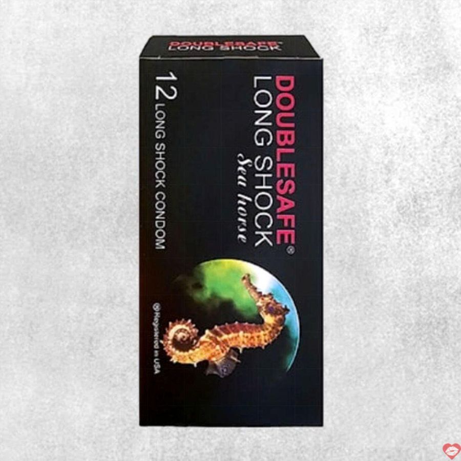 Bao cao su Cá Ngựa hộp 12 cái chống xuất tinh sớm kéo dài