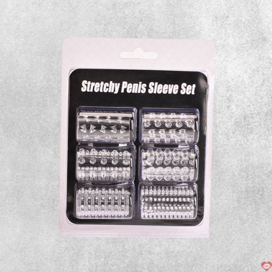 Bộ 6 Bao Cao Su Đôn Dên Khúc Giữa Siêu Mỏng Kích Thích