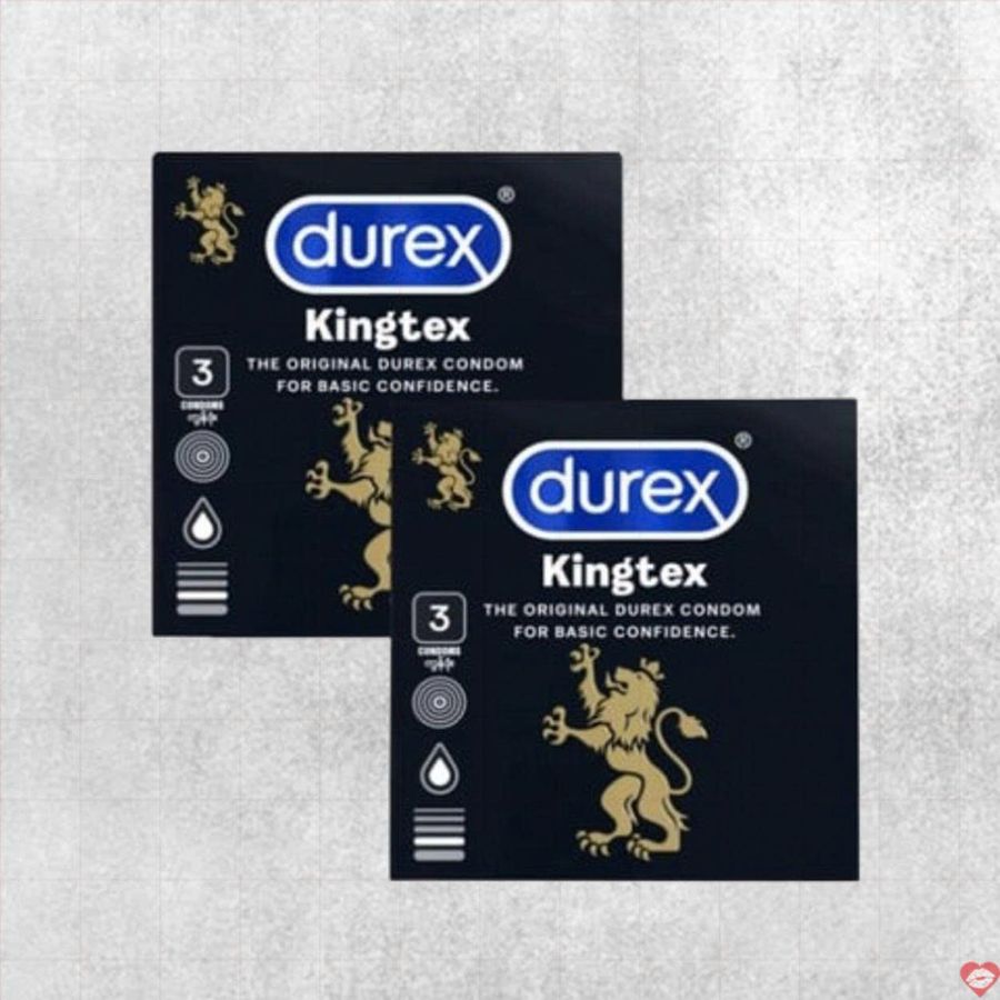 Bao Cao Su Durex Kingtex 49mm Size Nhỏ Ôm Sát 