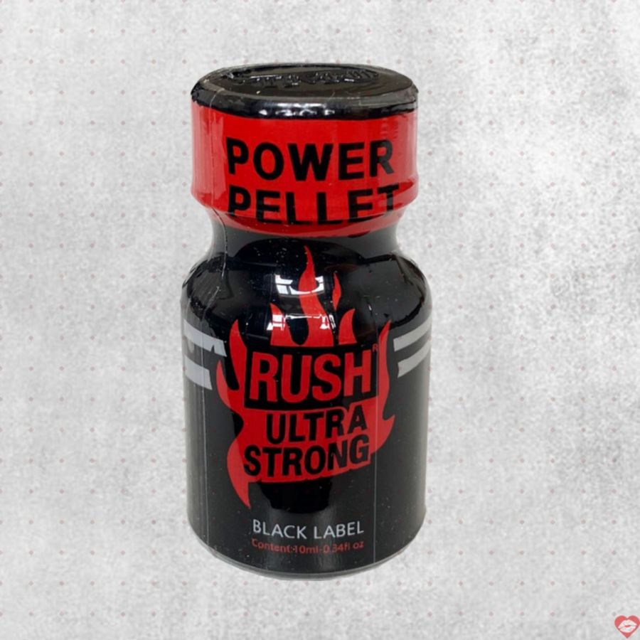 Popper Rush Ultra Strong Black Label 10ml Nhập Khẩu Mỹ Chính Hãng