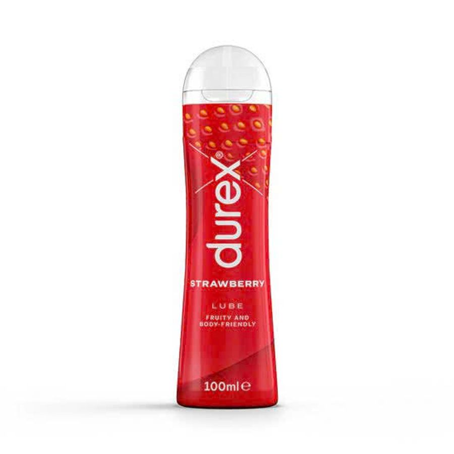 Gel Cao Cấp Hương Dâu Durex Strawberry Water Based Lube 100ml