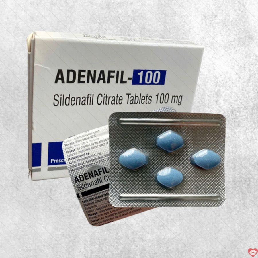 Viên uống hỗ trợ phái mạnh tăng bản lĩnh đàn ông Adenafill 100mg 4 Viên