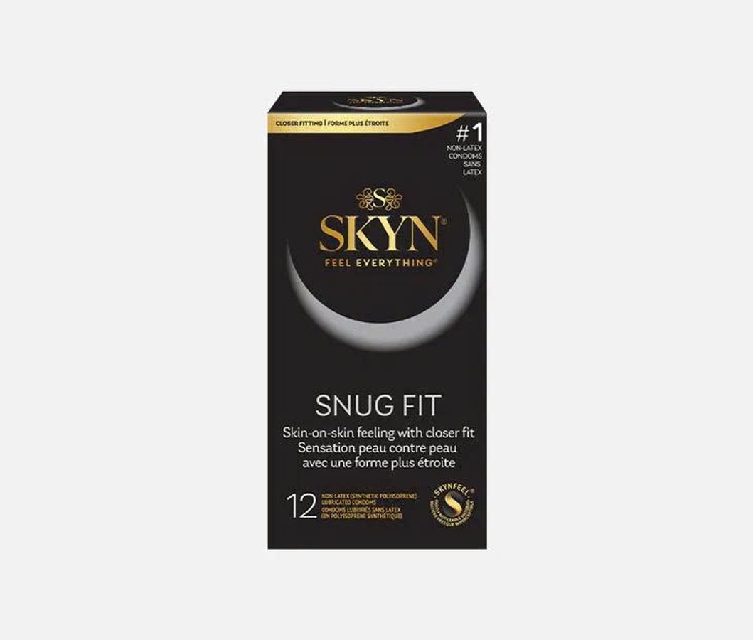 Bao Cao Su Cao Cấp Ôm Sát Vừa Vặn SKYN® Snug Fit Condoms 12 Cái