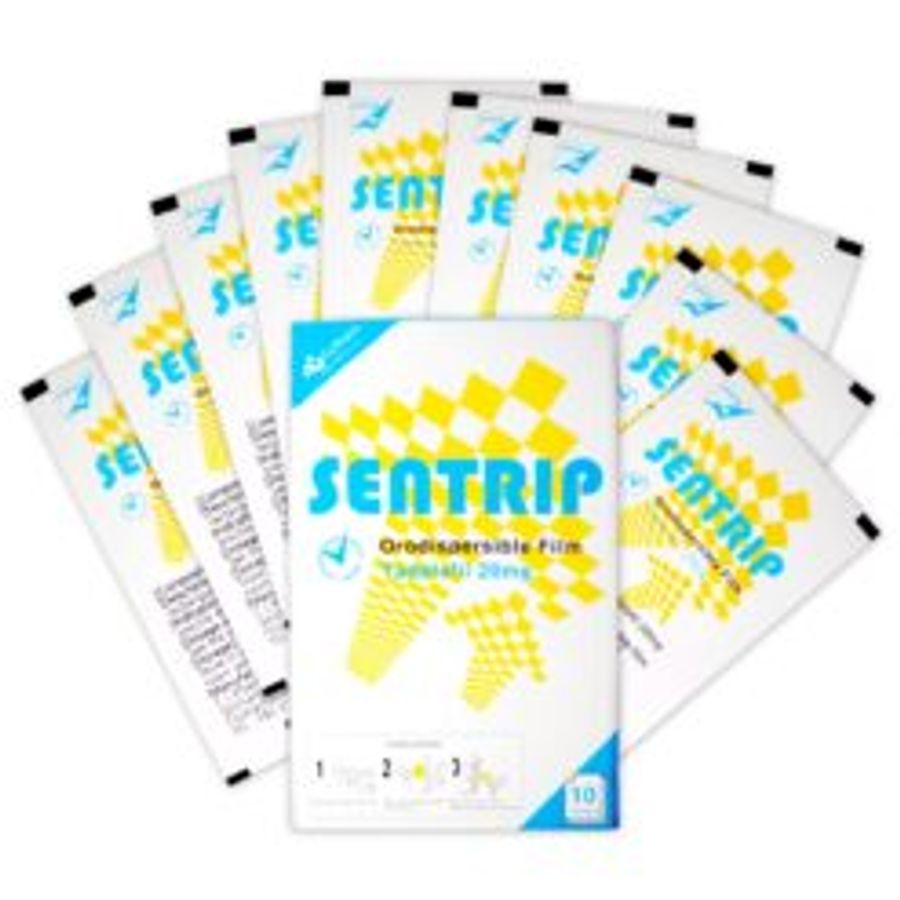 [ Cao cấp ] Kẹo ngậm hỗ trợ sinh lí phái mạnh Tem Ngậm Sentrip 20mg Hàn Quốc