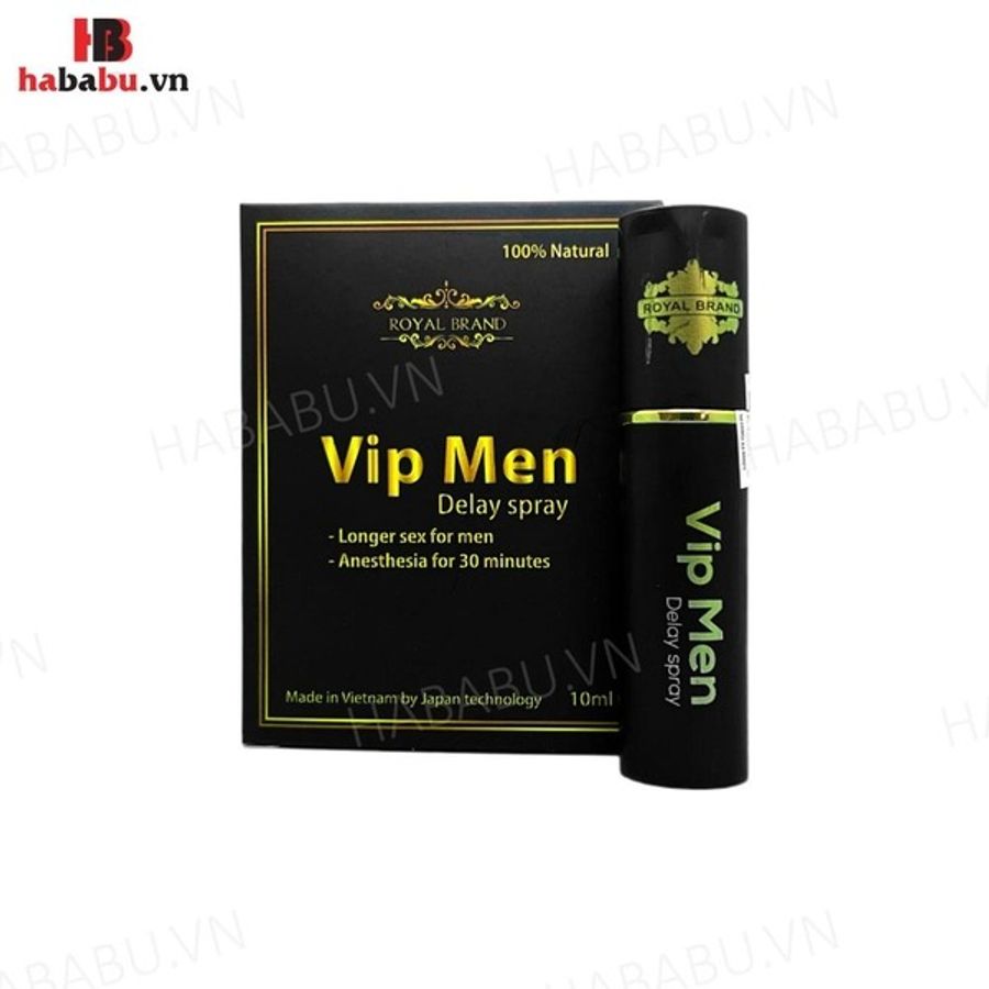 Xịt chống xuất tinh sớm Vip Men 10ml chính hãng