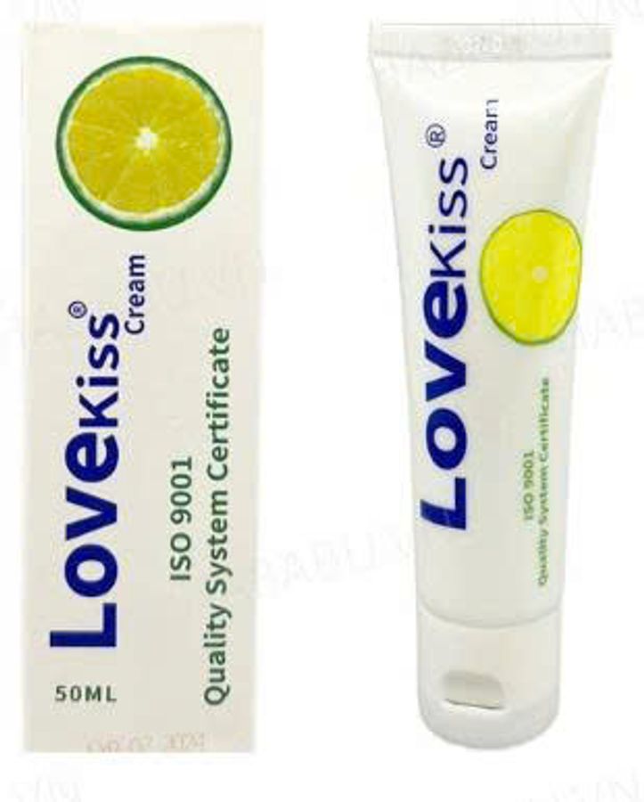Gel bôi trơn hương chanh Love Kiss Lemon chai 50ml chính hãng