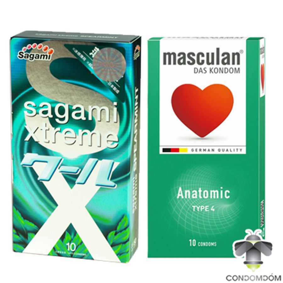 Combo 20 chiếc bao cao su siêu mỏng, bạc hà, ôm sát 345075