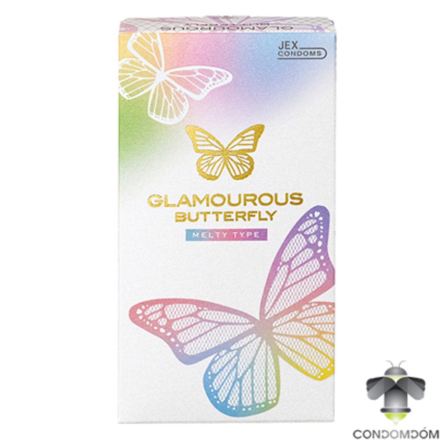 [Free Ship] Bao cao su Jex Glamourous Melty Type siêu mỏng ôm sát nhiều gel hộp 10 chiếc