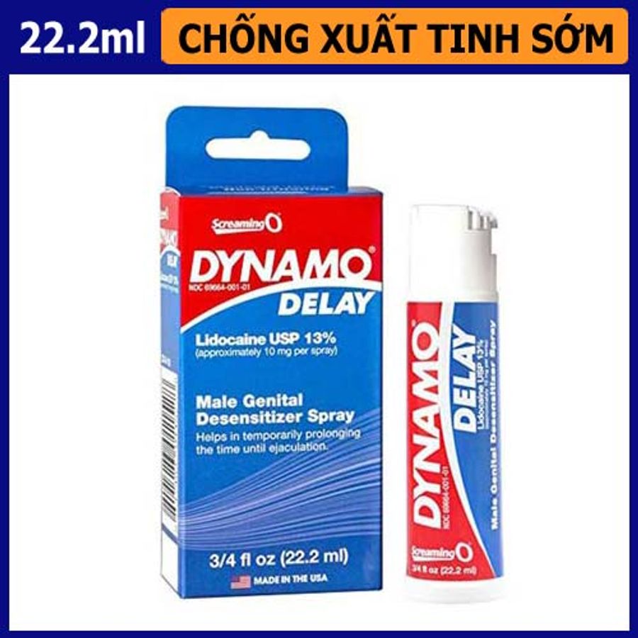 Chai Xịt Dynamo Kéo Dài Quan Hệ - Hiệu Quả 100% (K0500)