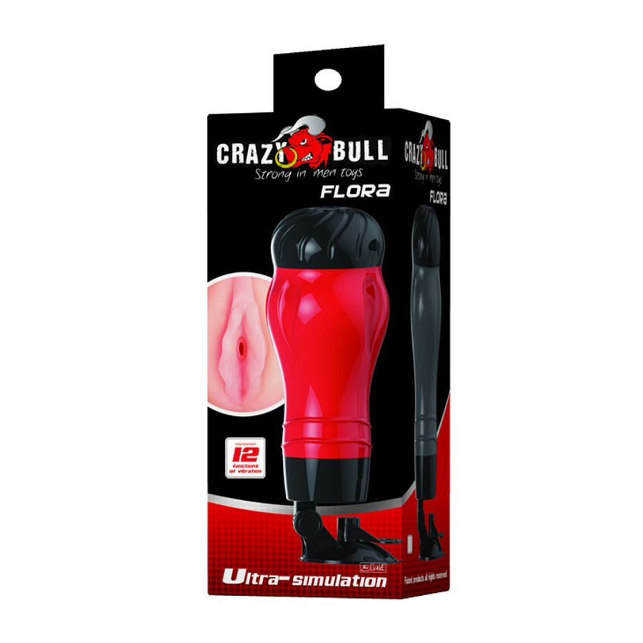 Cốc Hậu Môn Vừa Rung Vừa Xoay - Crazy Bull (S800)