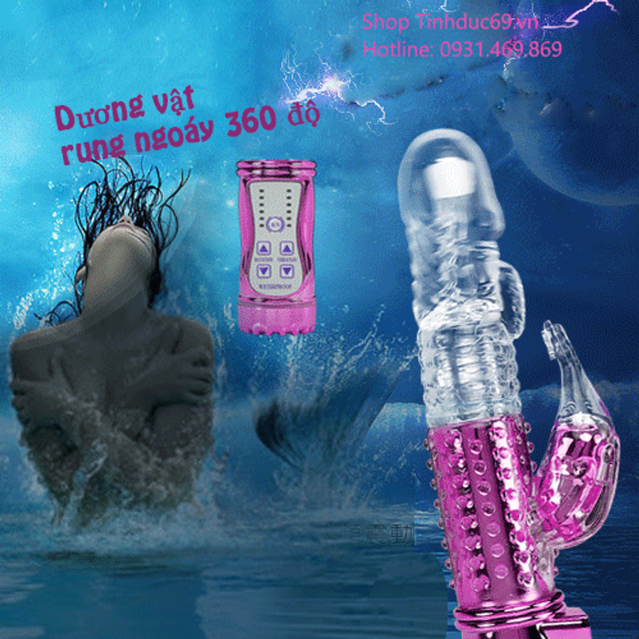 Dương Vật Rung Ngoáy 360° - Cực Phê (S700)
