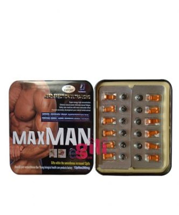 Viên uống Tăng Cường Sinh Lý Nam Maxman 02