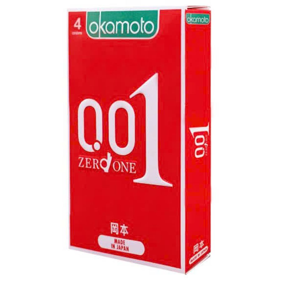 Bao Cao Su Siêu Mỏng 0,01mm - Okamoto Zero One Nhật Bản