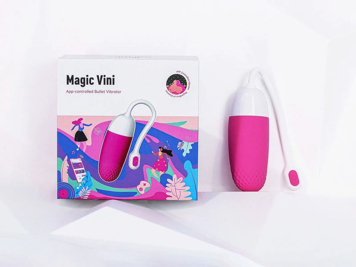 Trứng rung tình yêu Magic Vini 7 chế độ điều khiển qua App