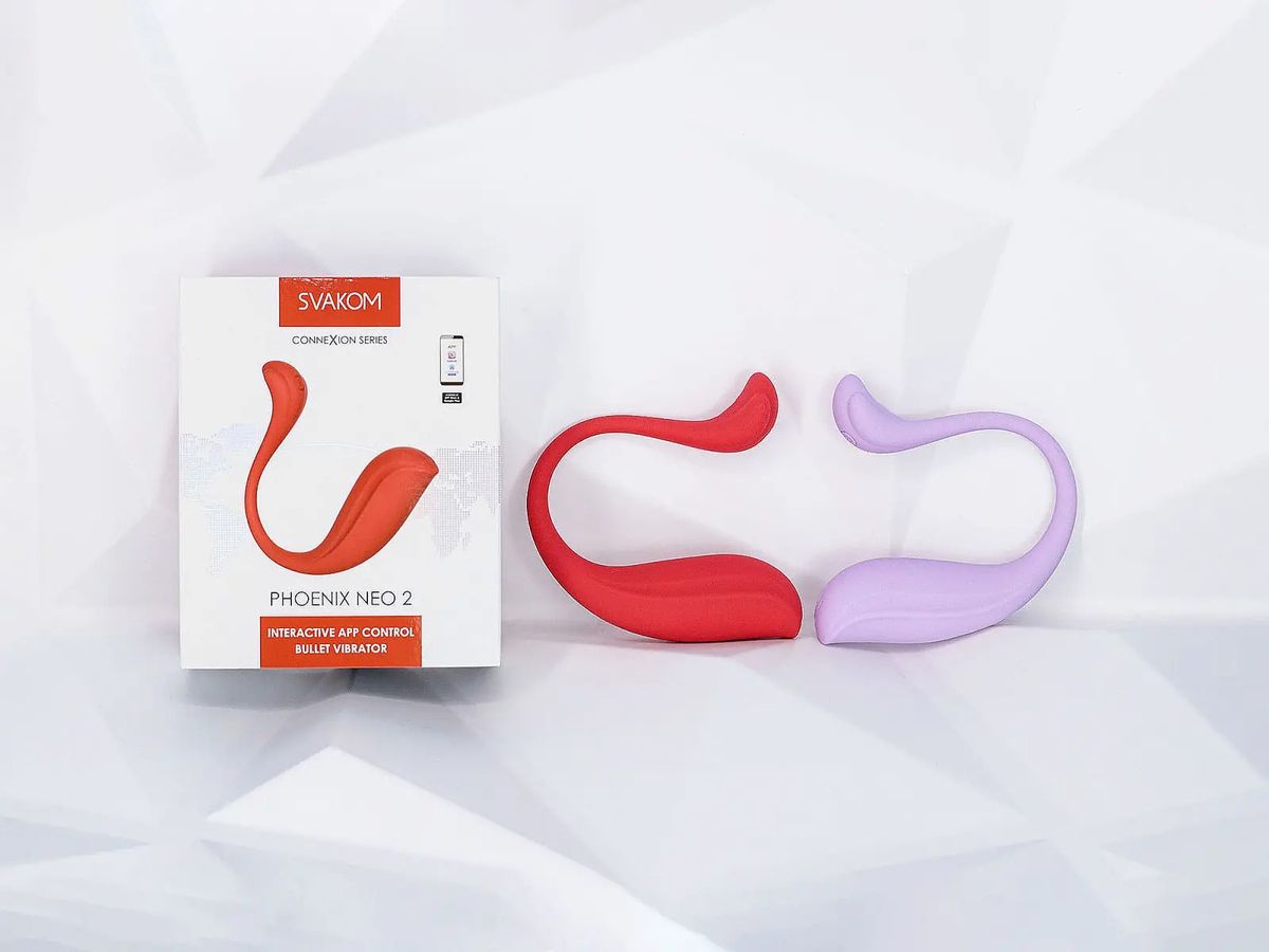 Trứng rung Svakom Phoenix Neo 2 - điều khiển không dây toàn cầu qua App