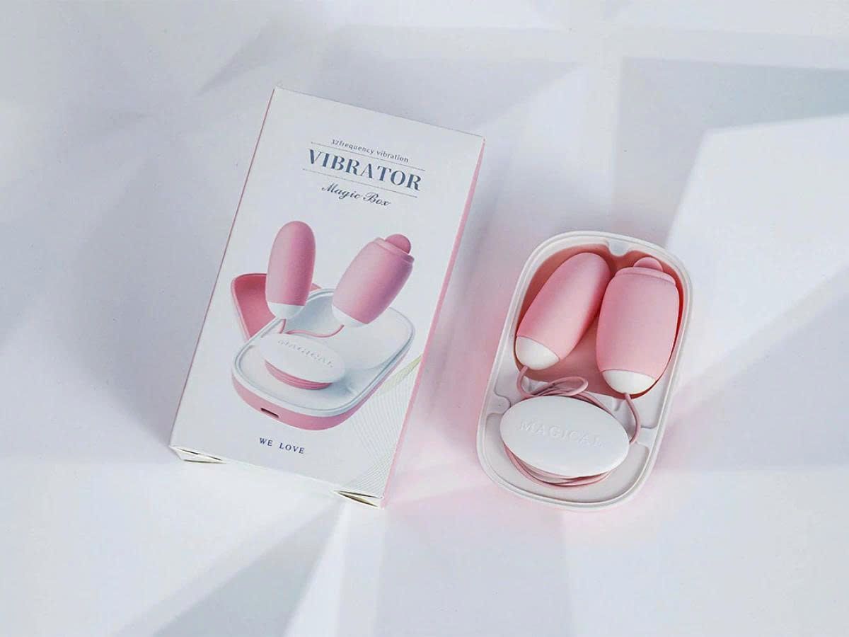 Máy Massage Hỗ Trợ Giải Tỏa Cho Nữ Trứng rung Vibrator Magic Box có lưỡi liếm Chính Hãng
