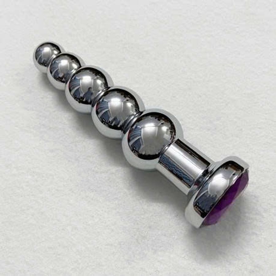 Dụng cụ Phích Cắm kích thích hậu môn Inox chân dế pha lê Chính Hãng