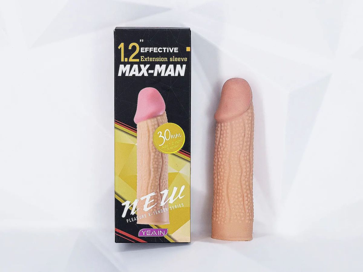 Bao cao su đôn dên Max Man gai tăng khoái cảm cho cuộc yêu