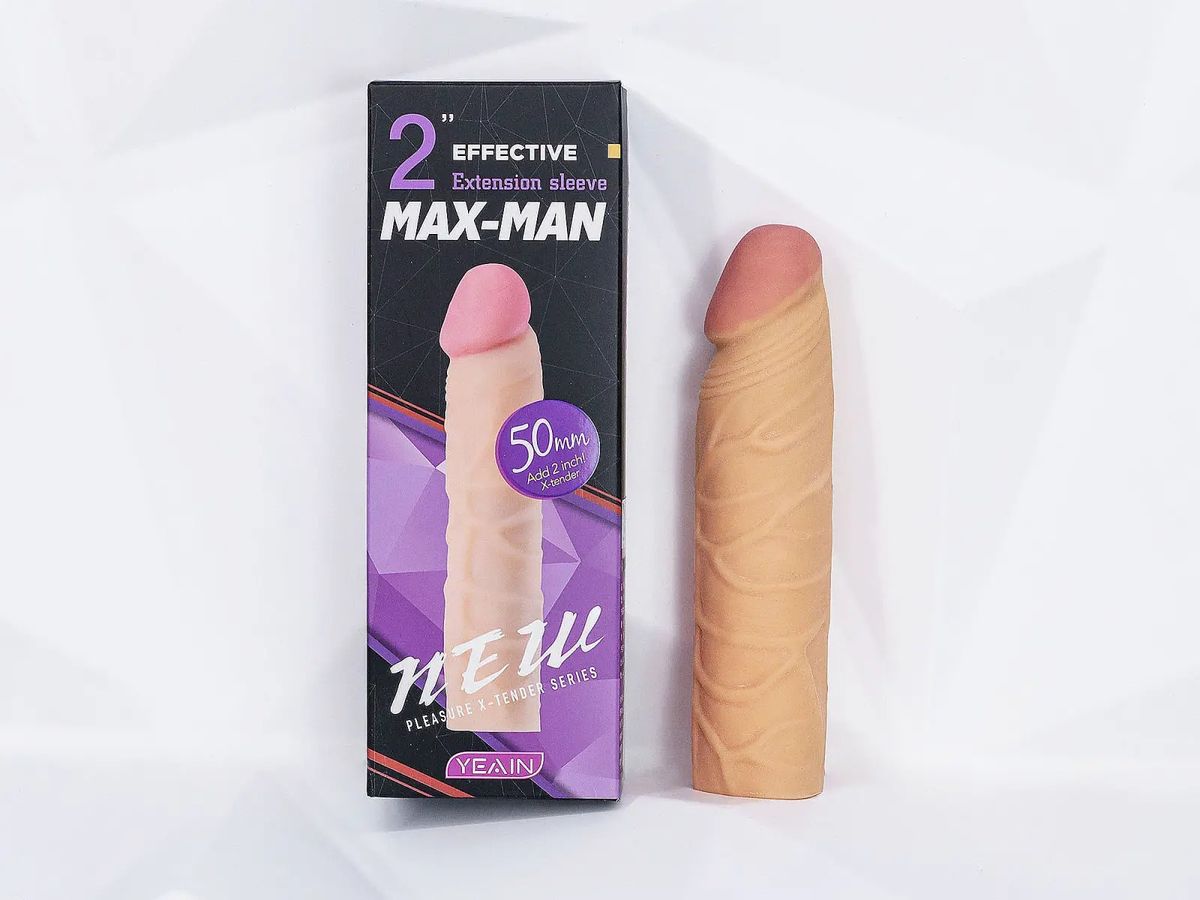 Bao cao su đôn dên Max Man có gân tăng 2 inch