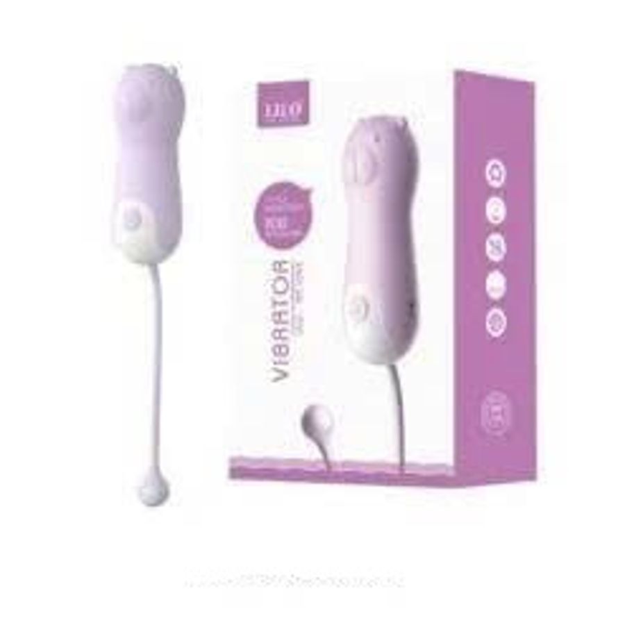 Máy Massage Hỗ Trợ Giải Tỏa Cho Nữ Trứng Rung Lilo Hình Gấu Little Monsters Chính Hãng 