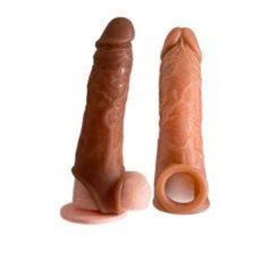 Bao Đôn Dương Vật Nhiều Gân Có Lỗ Đeo Bìu Như Thật Siêu Đẹp 