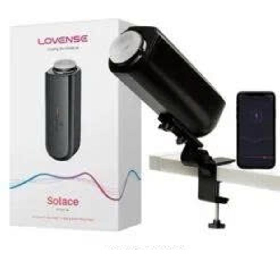Máy Massage Hỗ Trợ Giải Tỏa Cho Nam SOLACE Lovense Điều Khiển APP Chính Hãng