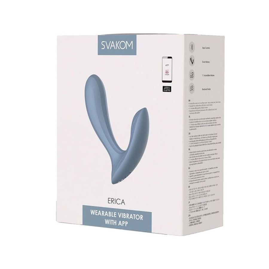 Máy Rung Kích Thích SVAKOM ERICA Gắn Quần Lót Kết Nối App Chính Hãng