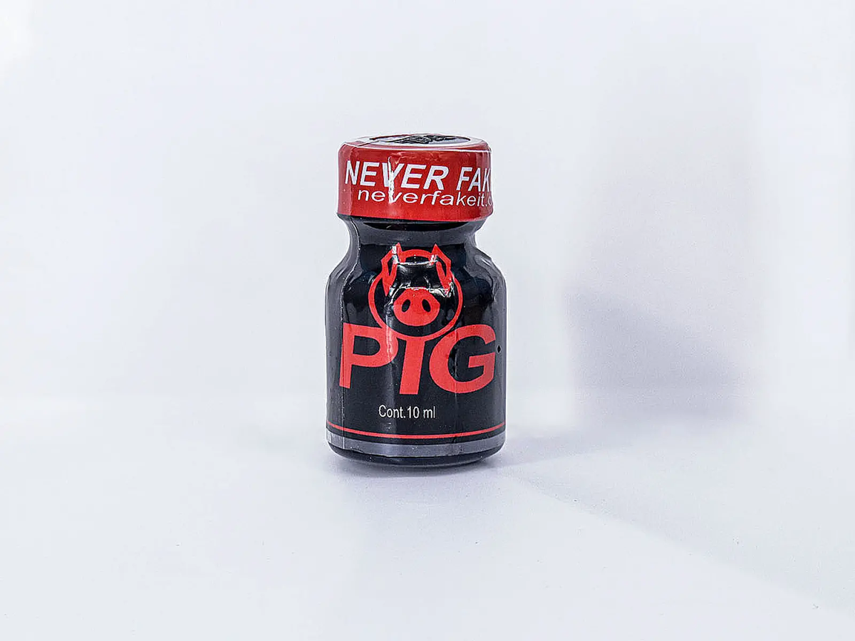 Chai hít popper PIG 10ml tăng cảm giác phấn khích cho gay chính hãng 