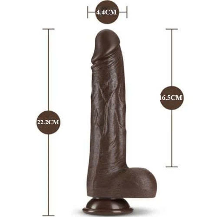 Dương Vật Dr. Murphy Socola Rung Thụt Ngoáy Có Remote – Hàng Mỹ Cực Xịn Chính Hãng