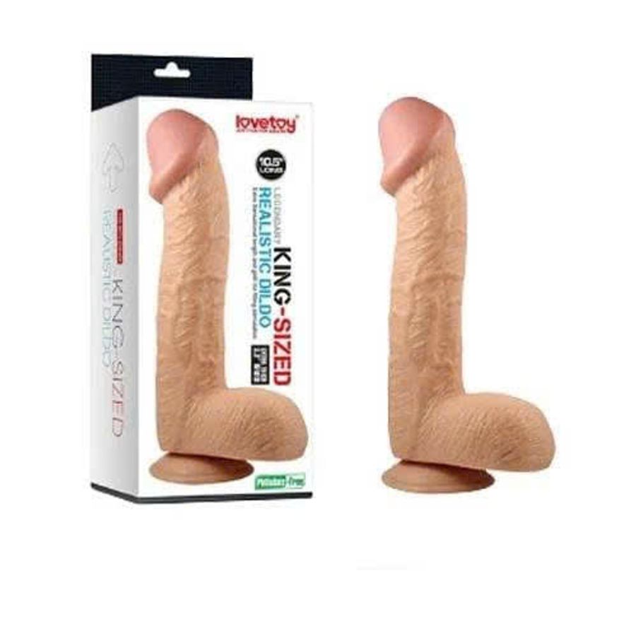 Dương Vật Giả Lovetoy King-Sized Hít Tường – Siêu To Khổng Lồ Chính Hãng