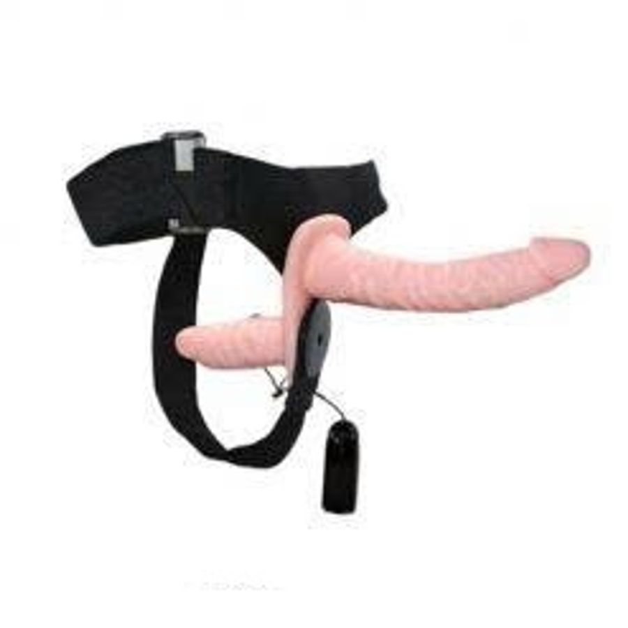 Dương Vật Giả Dây Đeo 2 Đầu Có Rung Kích Thích Cực Độ Chính Hãng